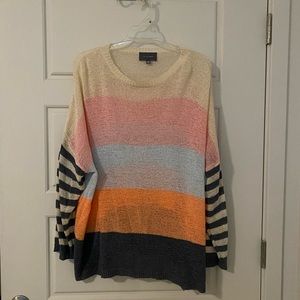 Lightweight Color-block Sweater